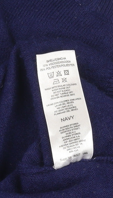 Womens UK Size 10 Savida Blue Pullover Jumper