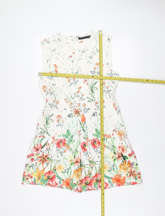 Womens UK Size 14 Zara Woman A-Line Dress