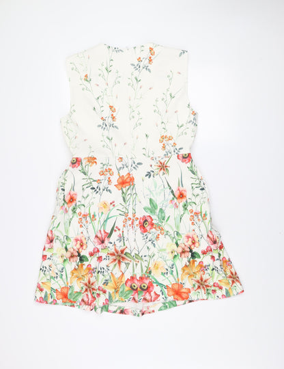 Womens UK Size 14 Zara Woman A-Line Dress