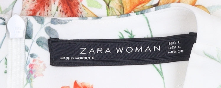 Womens UK Size 14 Zara Woman A-Line Dress