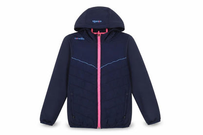 O'Neill Boys Blue Hooded Puffer Jacket 9-10 Years Full Zip Lightweight