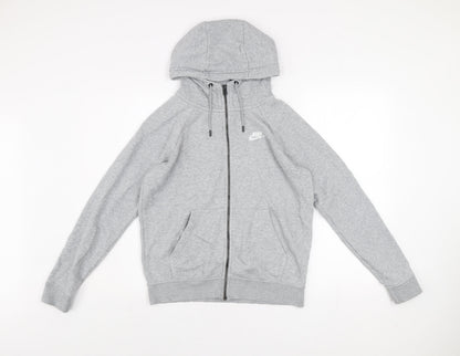 Mens UK Size S Nike Grey Gym & Training Running & Jogging Casual Jacket
