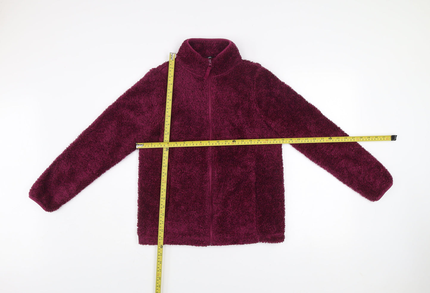 Dunnes Women’s Purple Fleece Full Zip Jacket Size S