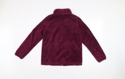 Dunnes Women’s Purple Fleece Full Zip Jacket Size S