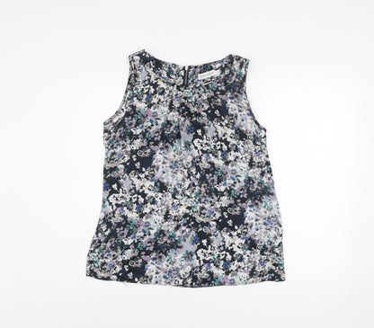 Paraphrase Women’s Multicoloured Floral Sleeveless Blouse Size 12