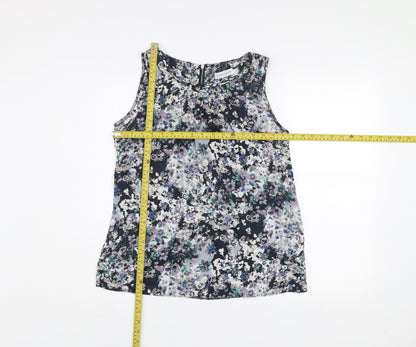Paraphrase Women’s Multicoloured Floral Sleeveless Blouse Size 12