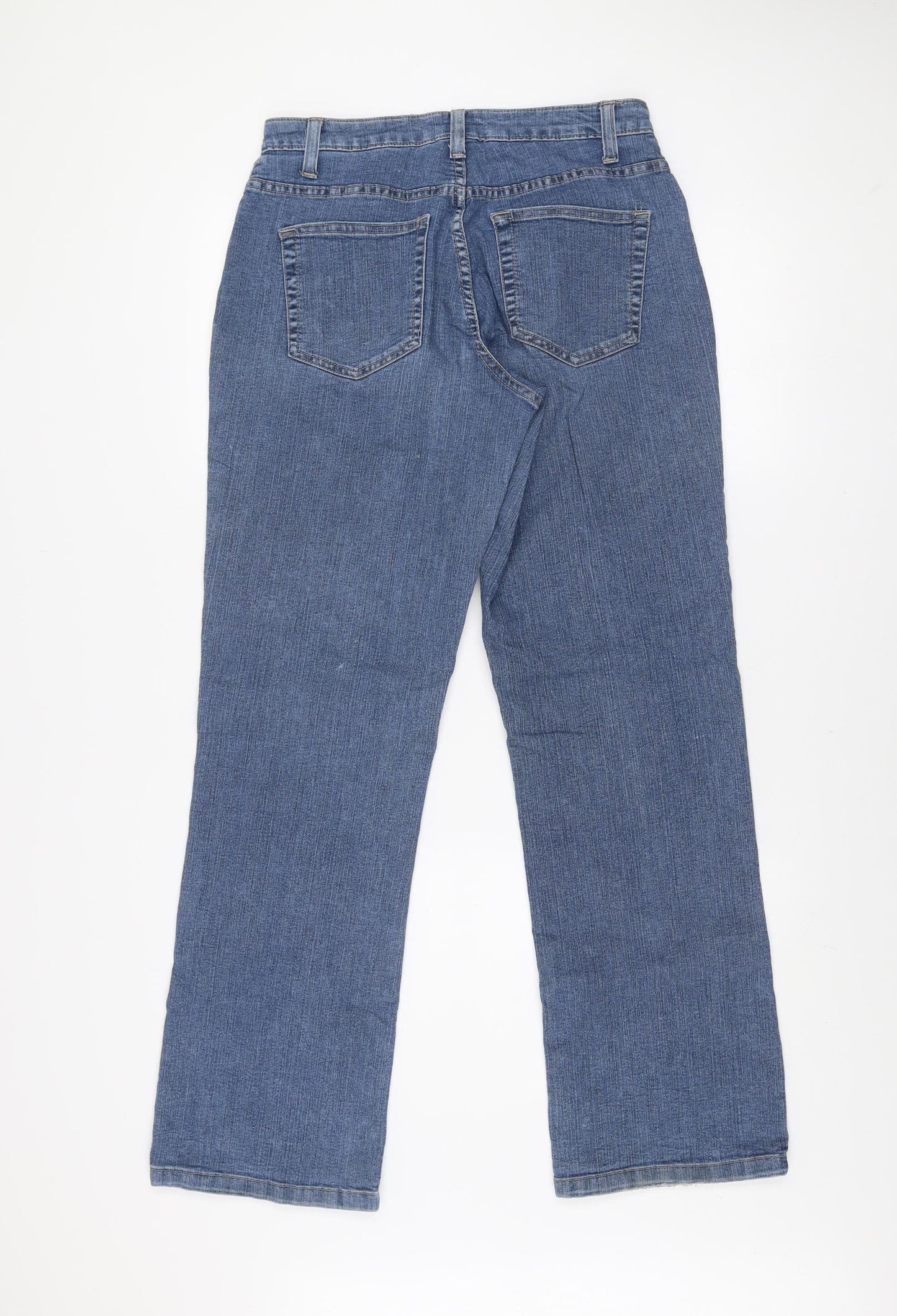 Womens UK Size 4R Merona Regular Fit Bootcut Blue Jeans