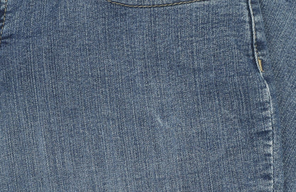 Womens UK Size 4R Merona Regular Fit Bootcut Blue Jeans