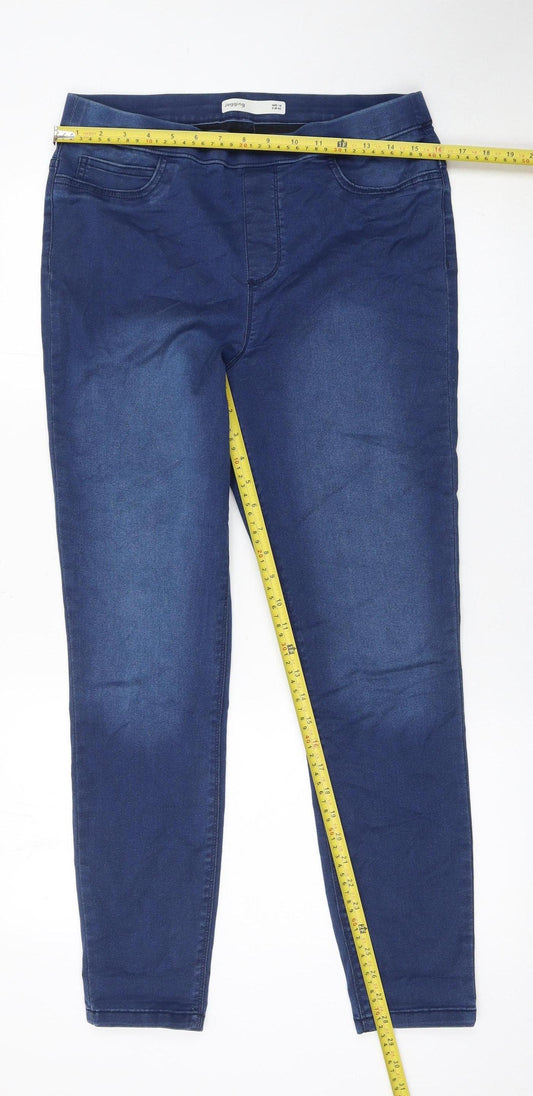Dunnes Stores Womens Blue Size 14 Slim Fit Jegging Jeans