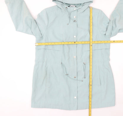 Womens UK Size 18 Bonmarché Green Parka Coat