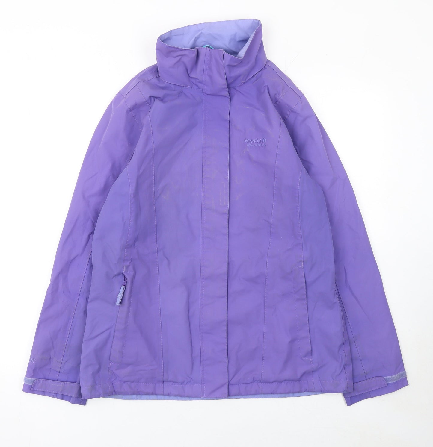 Womens UK Size 12 Regatta Purple Rain Coat