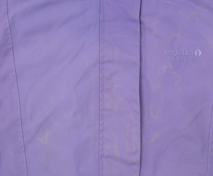 Womens UK Size 12 Regatta Purple Rain Coat