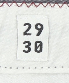 Jack & Jones Men's Grey Slim Fit Chino Trousers 29W 30L Cotton