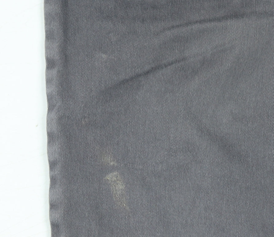 Jack & Jones Men's Grey Slim Fit Chino Trousers 29W 30L Cotton