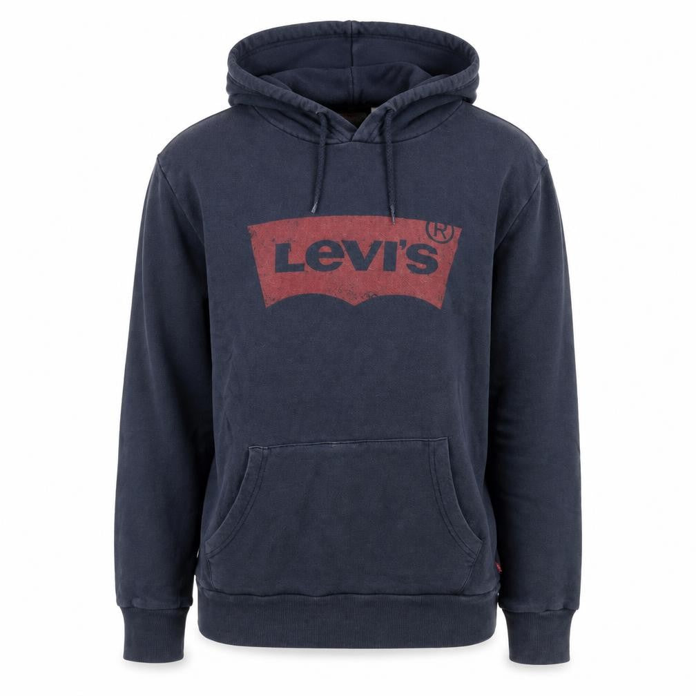 Mens UK Size S Levi's Blue Pullover Hoodie