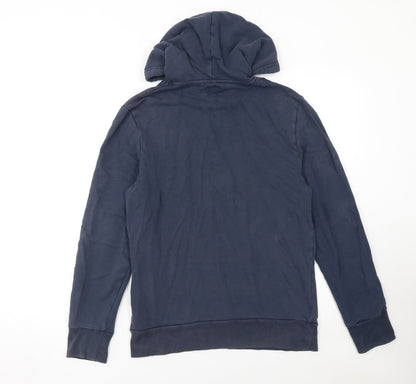 Mens UK Size S Levi's Blue Pullover Hoodie