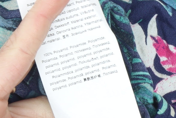 Olsen Women’s Multicoloured Floral Tunic Blouse Size 14