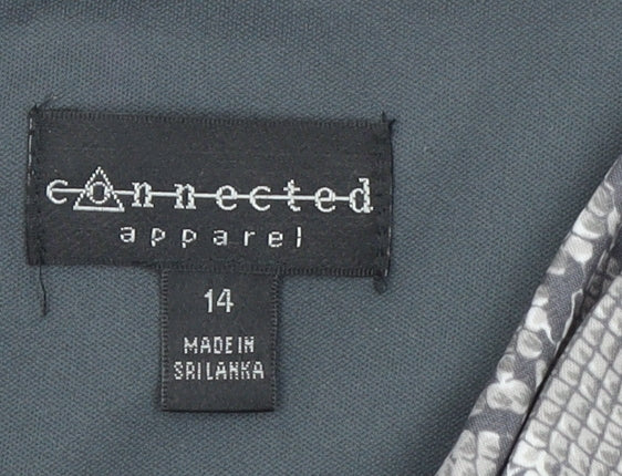 Womens UK Size 14 Connected Apparel Sheath Dress