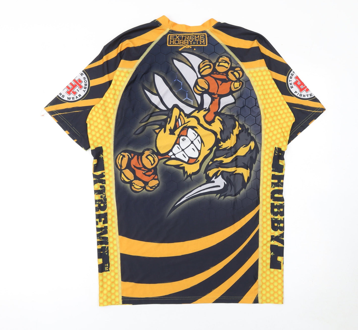 Extreme Hobby Men’s Multicoloured XL Athletic Jersey Compression T-Shirt