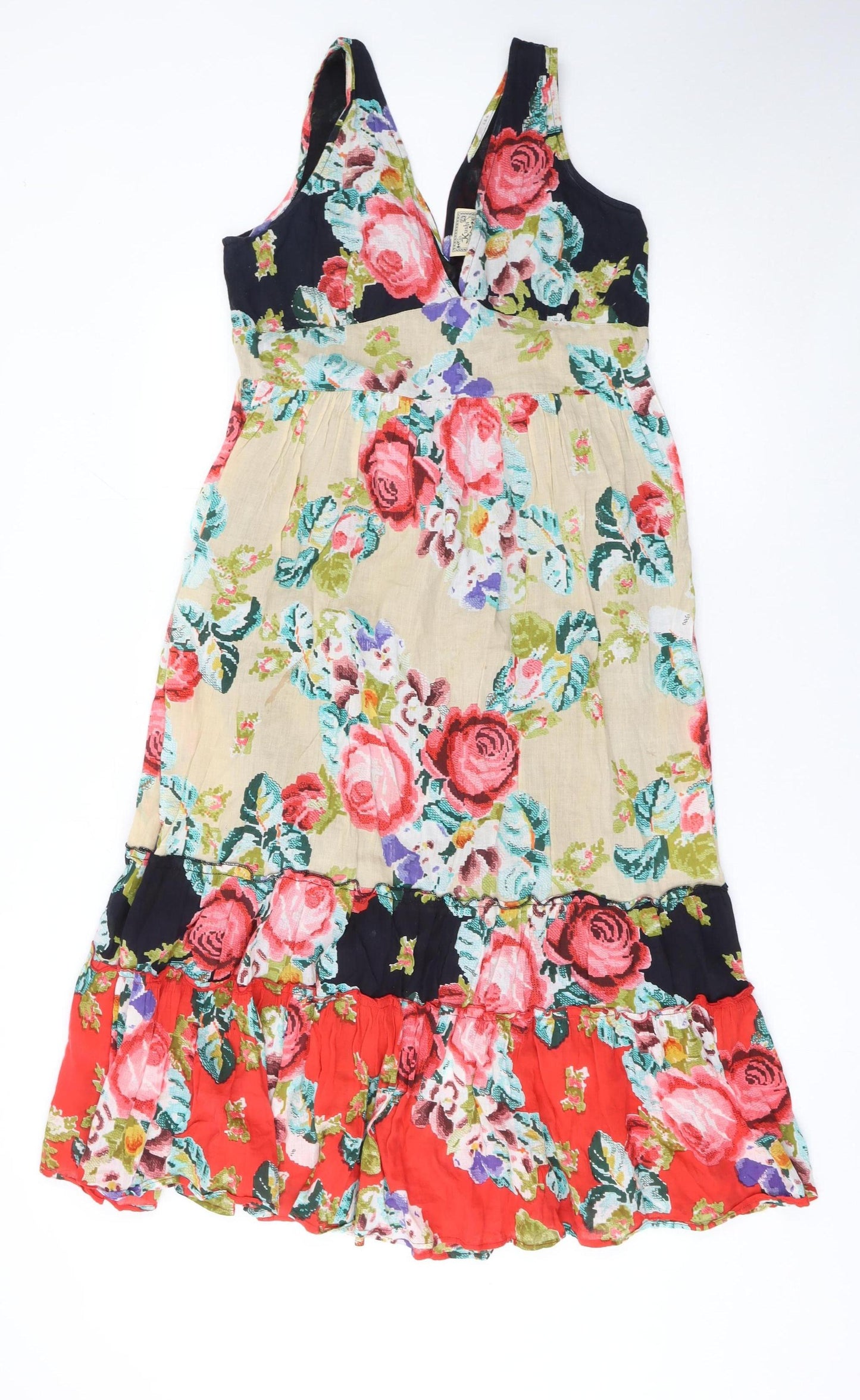 Womens UK Size 14 Kushi A-Line Dress