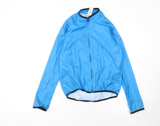 Boys UK Size 12 Years DECATHLON Blue Windbreaker Coat