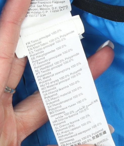 Boys UK Size 12 Years DECATHLON Blue Windbreaker Coat