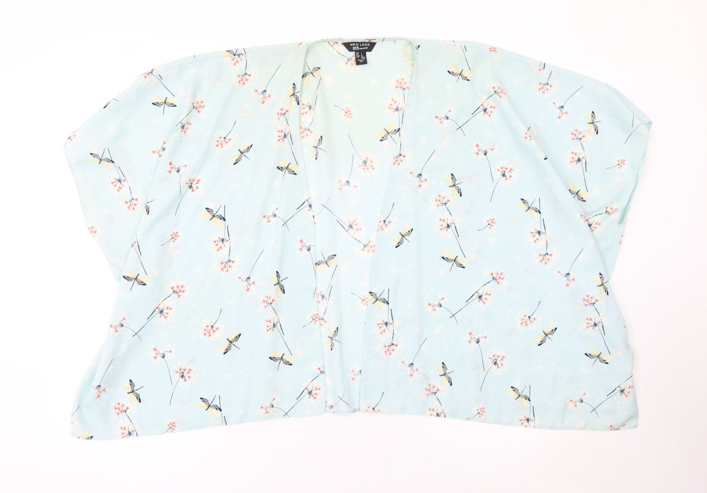 Girls UK Size L New Look Blue Kimono Blouse