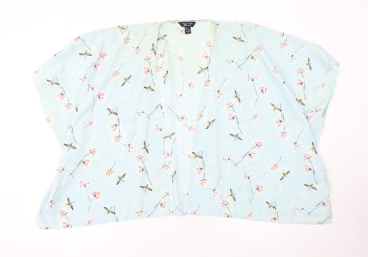 Girls UK Size L New Look Blue Kimono Blouse
