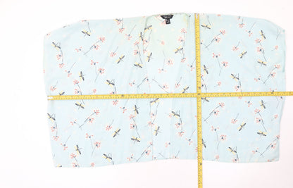 Girls UK Size L New Look Blue Kimono Blouse