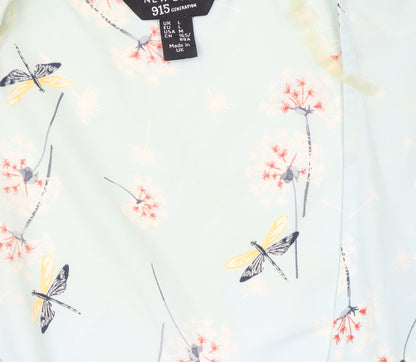 Girls UK Size L New Look Blue Kimono Blouse