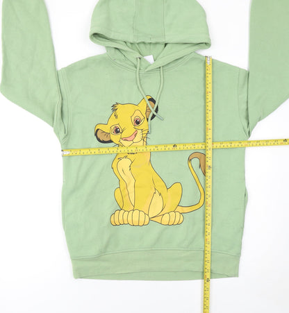 Womens UK Size XS Primark Green Pullover Hoodie