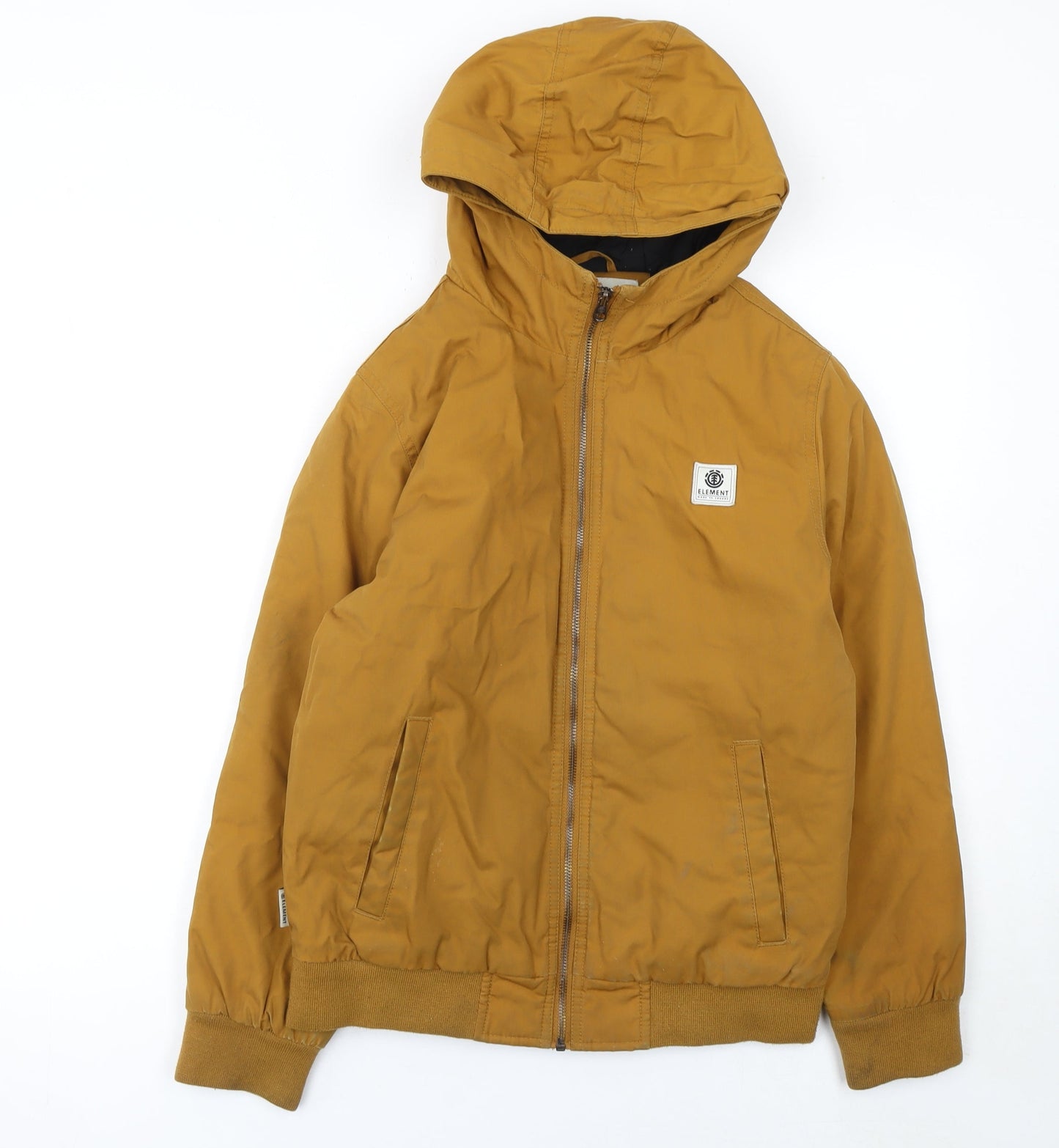 Boys UK Size 14 Years Element Brown Bomber Jacket