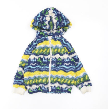 Boys UK Size 2-3 Years Leigh Tucker Willow Multicoloured Puffer Jacket