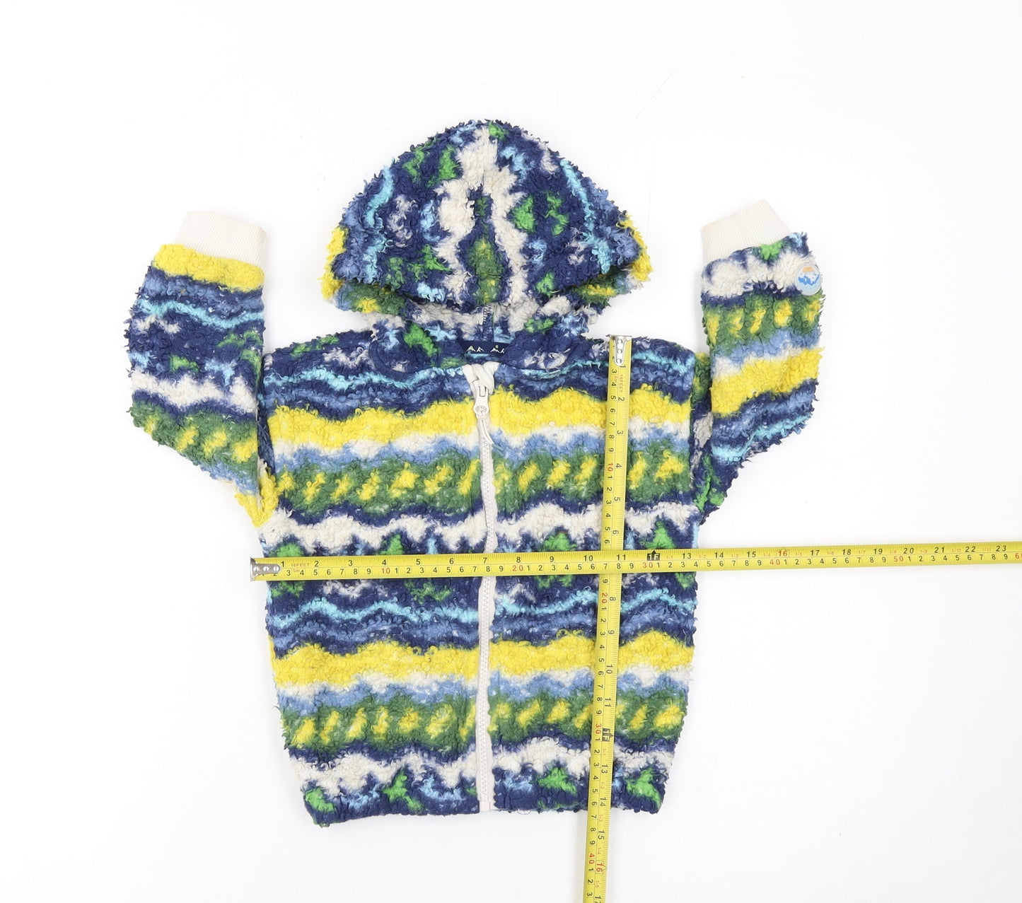 Boys UK Size 2-3 Years Leigh Tucker Willow Multicoloured Puffer Jacket