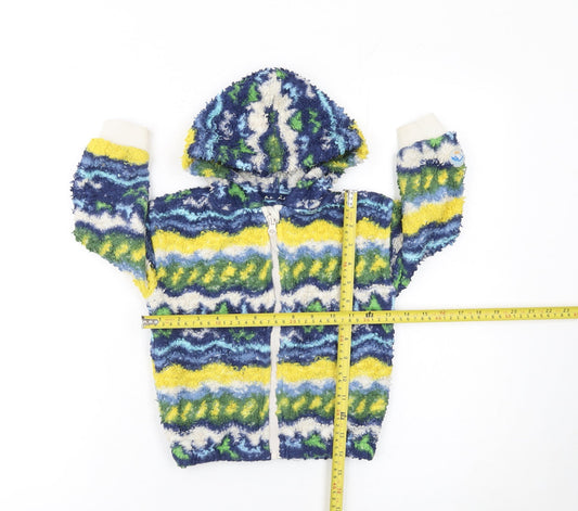 Boys UK Size 2-3 Years Leigh Tucker Willow Multicoloured Puffer Jacket