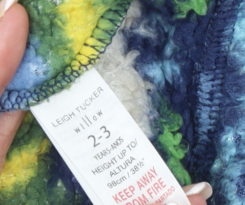 Boys UK Size 2-3 Years Leigh Tucker Willow Multicoloured Puffer Jacket