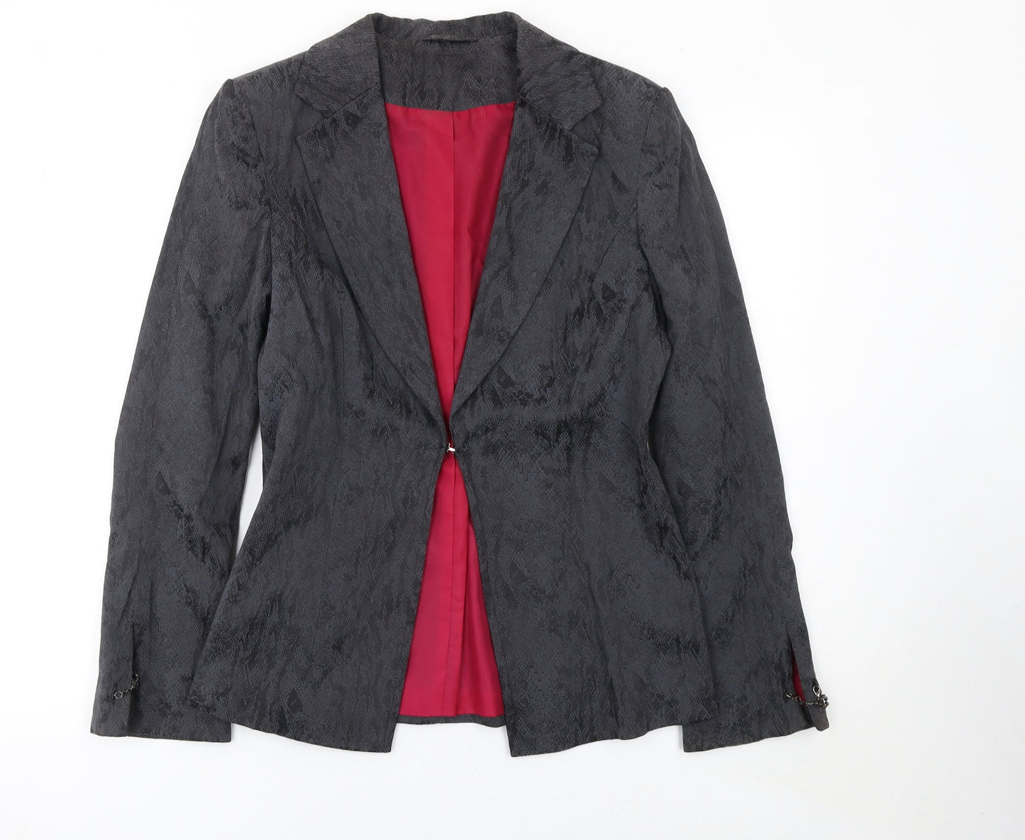 Womens UK Size 12 BAY Regular Black Blazer