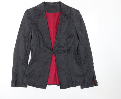 Womens UK Size 12 BAY Regular Black Blazer