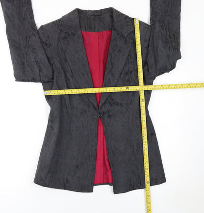 Womens UK Size 12 BAY Regular Black Blazer