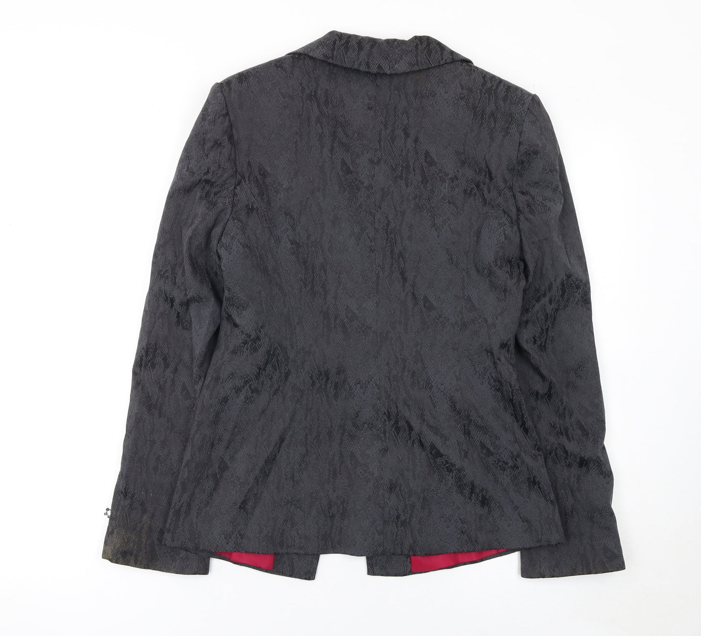 Womens UK Size 12 BAY Regular Black Blazer