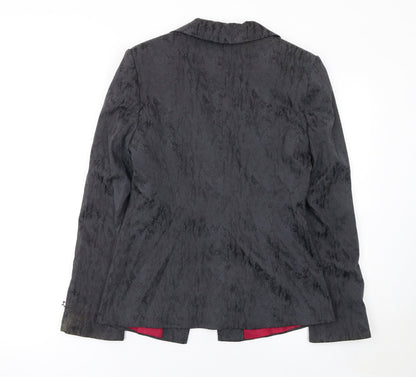 Womens UK Size 12 BAY Regular Black Blazer