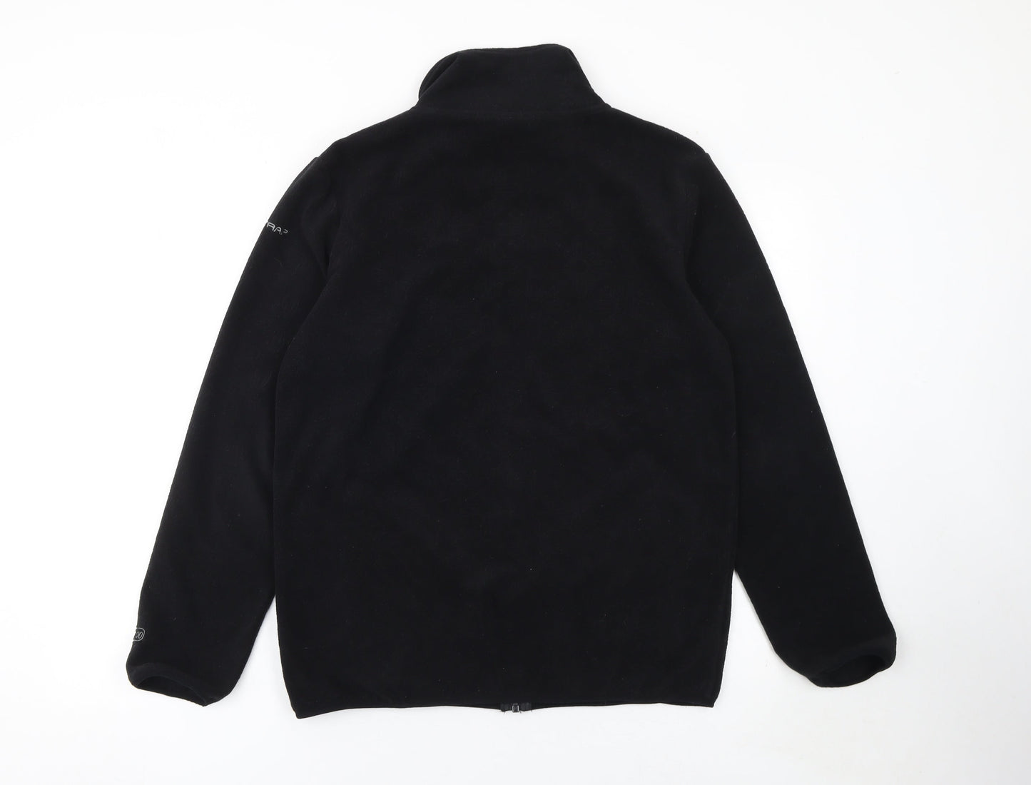 Trespass Women's Black Fleece Full Zip Active Jacket Size L