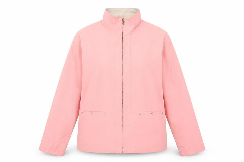 Womens UK Size 12 Katherine Hammond Pink Walking Jacket