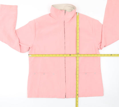 Womens UK Size 12 Katherine Hammond Pink Walking Jacket
