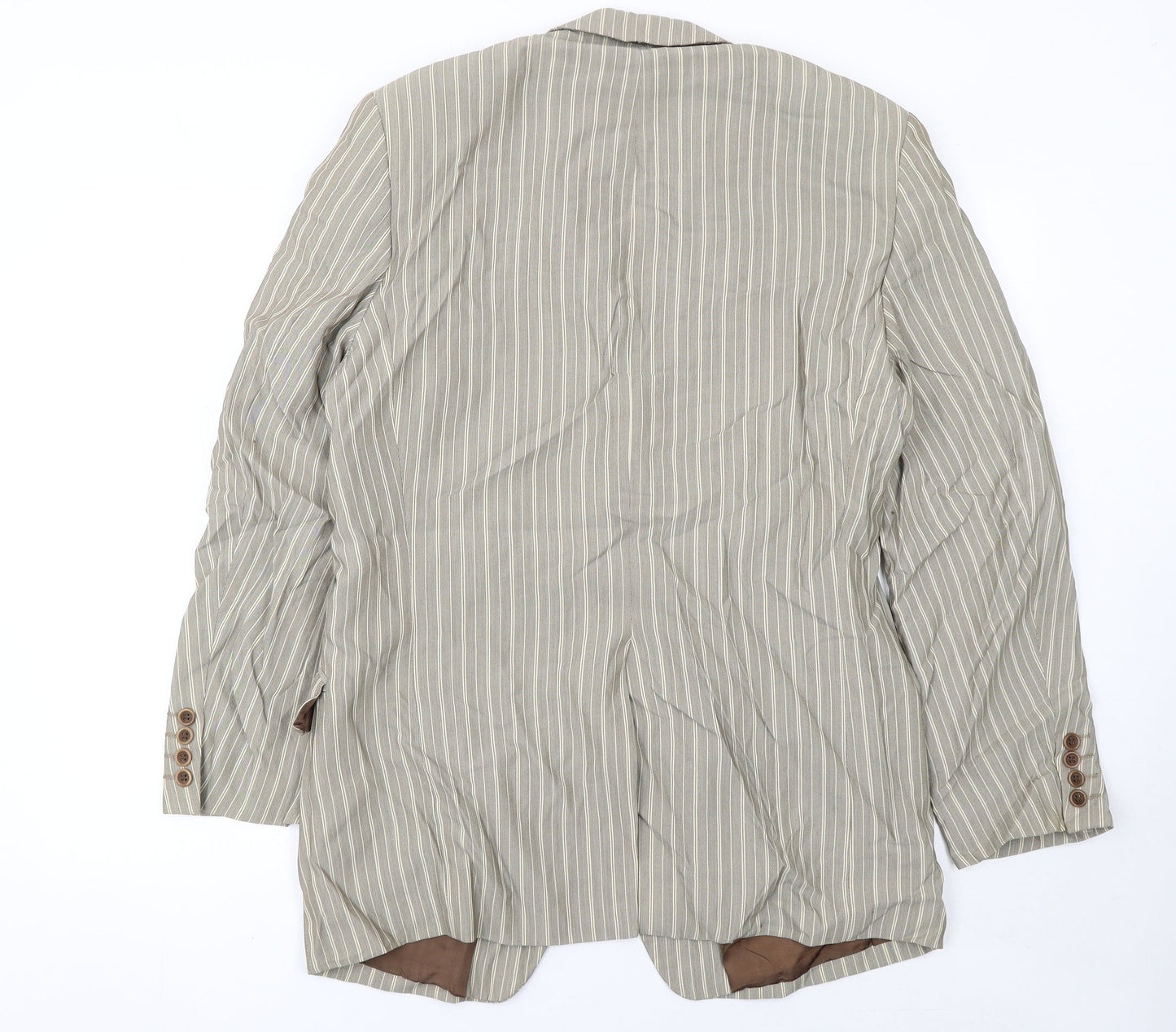 Mens UK Size 50 Obvious Regular Beige Suit Jacket