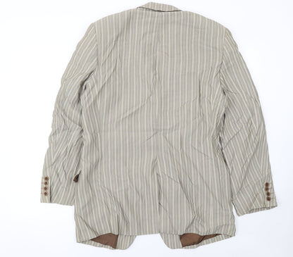 Mens UK Size 50 Obvious Regular Beige Suit Jacket