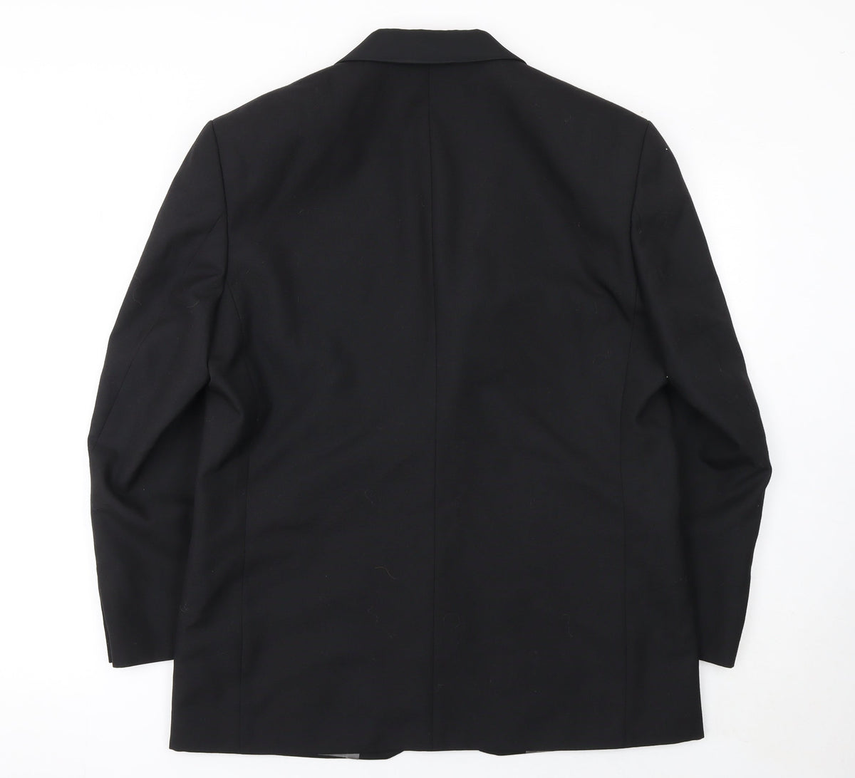 David Moss Men's Black 40S Shawl Lapel Tuxedo Jacket