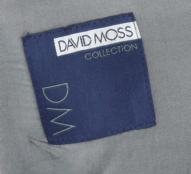 David Moss Men's Black 40S Shawl Lapel Tuxedo Jacket