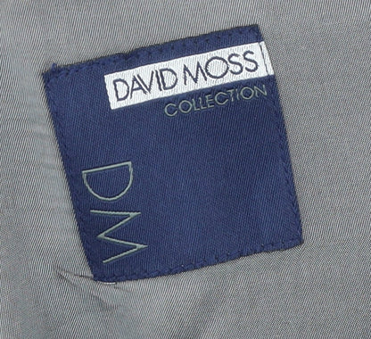 David Moss Men's Black 40S Shawl Lapel Tuxedo Jacket