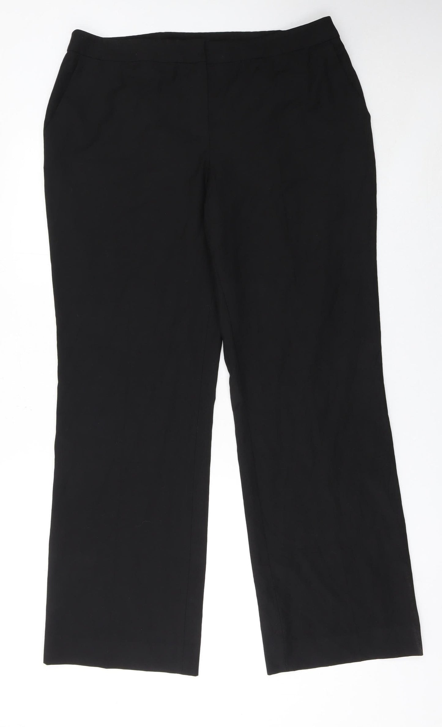 Jaeger Women’s Black Size 16 Stretch Dress Pants Trousers
